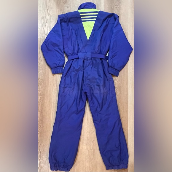 80's/90's Vintage Downhill Racer Ski Snow Suit size S jumpsuit - Picture 3 of 4